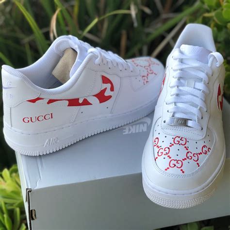 nike force 1 gucci|gucci air force 1 shoes.